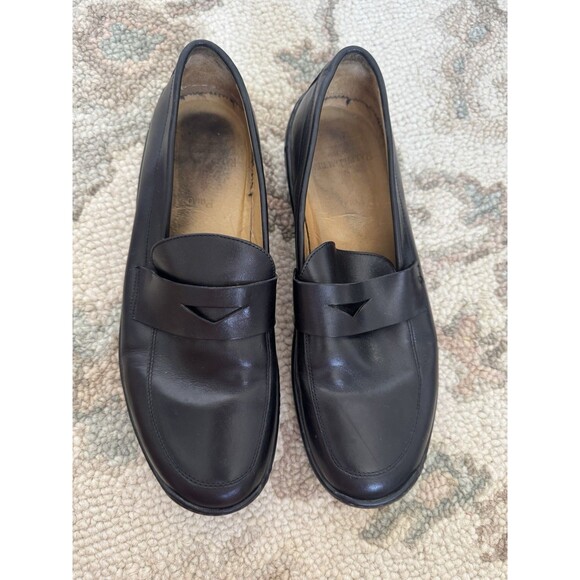 Polo By Ralph Lauren Calfskin Black Mens Loafers Shoes Size 10.5 D Leather main image 10